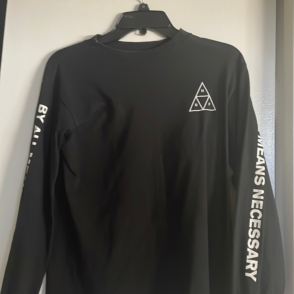HUF long sleeve shirt.